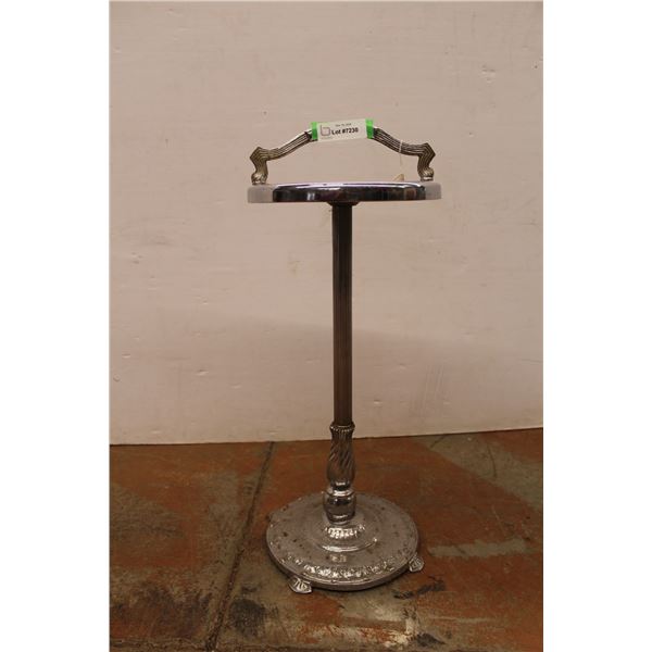 * Vintage Metal Floor Ashtray - 26" - Some Wear