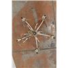 Image 3 : * Vintage Chandelier - Hard Mount - Some Wear - 14" x 10" - As Is