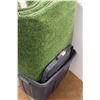 Image 4 : * Artificial Grass Indoor/Outdoor Carpet in Storage Container w/Lid - As Is
