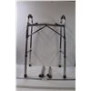 Image 1 : Folding Walker - 32" x 20" x 12"- w/Extra Wheels