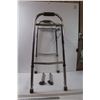 Image 2 : Folding Walker - 32" x 20" x 12"- w/Extra Wheels