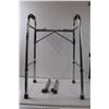 Image 3 : Folding Walker - 32" x 20" x 12"- w/Extra Wheels