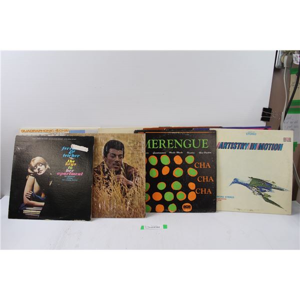 (10) Records: Great Gatsby Era, Cha Cha Cha, Folk Music, Charlie Kunz, Misc.