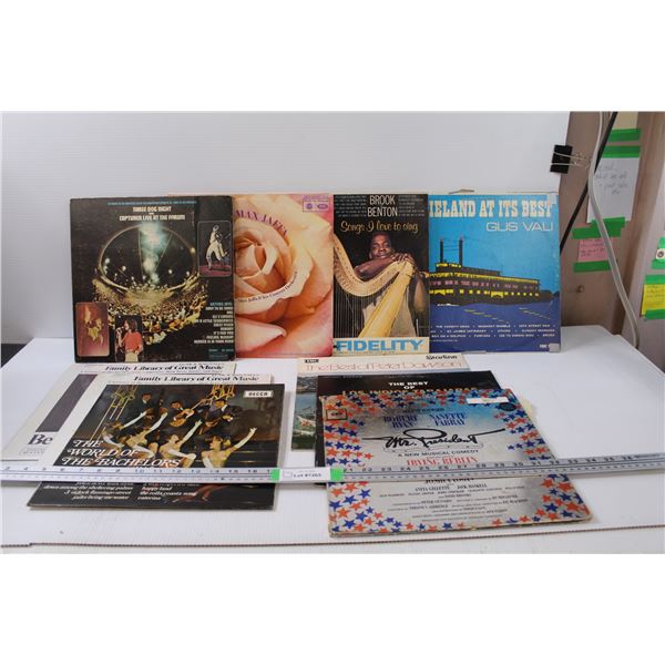 (10) Records: Three Dog Night, Dixieland, Classical, Mexican Inspired, Misc.