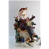 Image 2 : Ceramic Christmas Snowman Light Up Decor - Tested