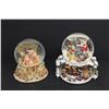 Image 1 : (2) Christmas Snow Globes - As is
