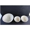Image 4 : (3) Ceramic Bowls