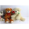 Image 3 : (4) Plush Toys