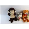 Image 4 : (4) Plush Toys