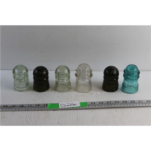 (6) Glass Insulators