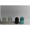 Image 3 : (6) Glass Insulators