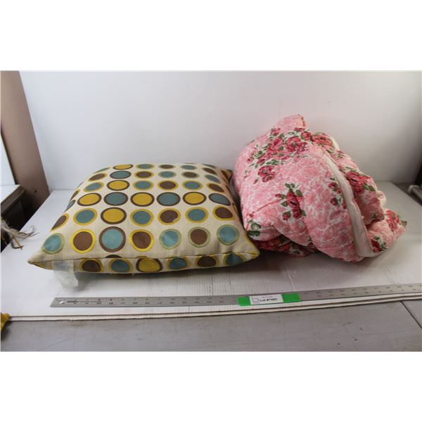Couch Pillow, Blanket