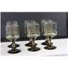 Image 3 : (10) Smoked Glass Liquor Glasses