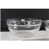 Image 3 : (3) Glass Bowls