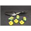 Image 1 : (3) Rubber Ducks and Turtles, Shoe Filler