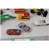 Image 4 : (3) Toy Die Cast Cars, (5) Construction Vehicles, (3) Trailers
