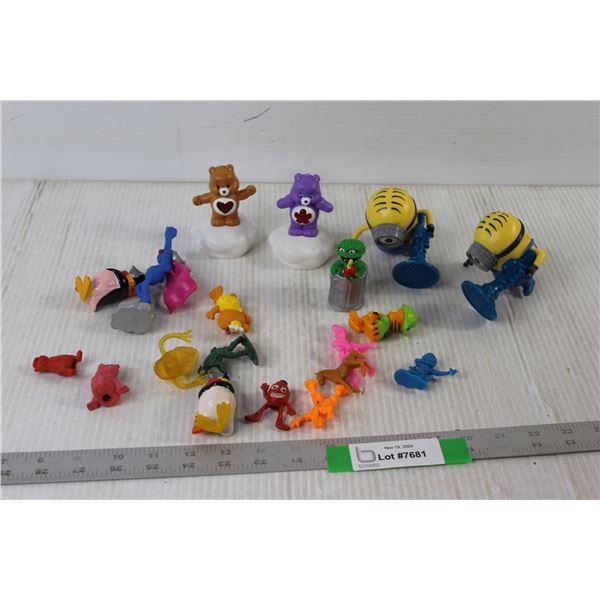 Toys - Minions, Care Bears, McDonald's