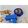 Image 3 : Fish Toy, Water Gun, Giraffe Toy,