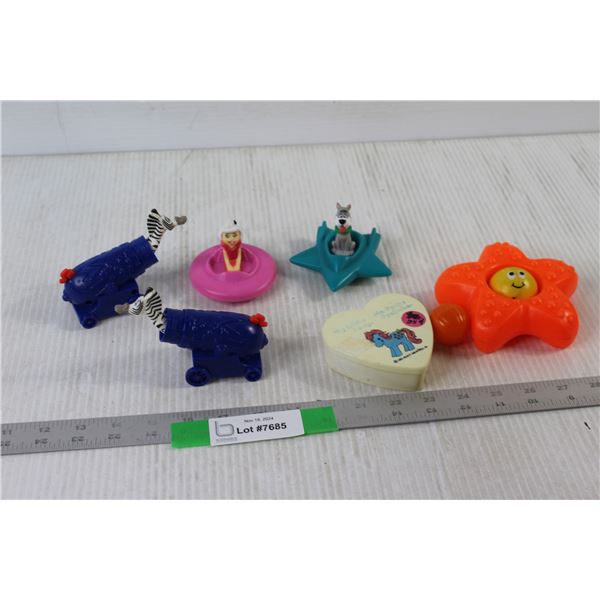 Toys - Madagascar, etc.