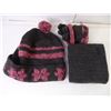 Image 4 : (6) Pillowcases and (2) Toques, Mitts Scarves