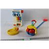 Image 1 : Fisher Price Toddle Phone, Fisher Price Popper, Duck Floaty