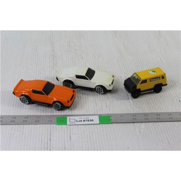 (3) Toy Tonka Cars