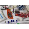 Image 5 : (2) Flooring/Tile Scraper, Tape, Scissors, Wrench, Assorted Tools and Hardware