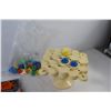 Image 6 : Velcro Binder/Foldable, White Chalk, Eraser, Construction Toys