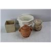 Image 2 : (4) Various Flowerpots/ Home Decorations