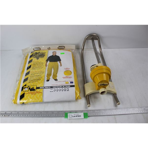 Storm Fighter Rain Pants, Size XXL- NIB, Aqua Queen Sprinkler- As Is