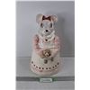House Of Lloyd 1990 Mouse Cookie Jar By Montgomery Ward & Co.- As Is