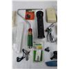 Image 3 : Lot Of Various Hardware Items, (5) Paint Roller Brushes, Utility Knife, Misc.