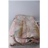 Image 3 : Top Bed Quilt w/ Bottom Sheet, 54'' x 75'' Full Size- As Is