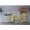 (8) Vintage Various Pillow Cases, (3) Hand Towels- As Is