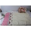 Image 4 : (8) Vintage Various Pillow Cases, (3) Hand Towels- As Is