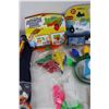 Image 3 : Lot Of Various Toys, Toy Submarine, Party Blowers, Plastic Airplanes, Misc.