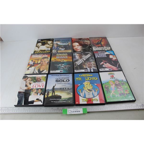 (11) Various DVDs, Feast Of Love , Body Armour, Misc.