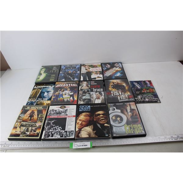 (13) Various DVDs, Doom, Fist 2 Fist, Misc.