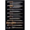 Image 1 : 7 WWI & WWII GERMAN MAUSER K-98 BAYONETS WITH