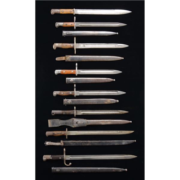 8 FOREIGN BAYONETS.