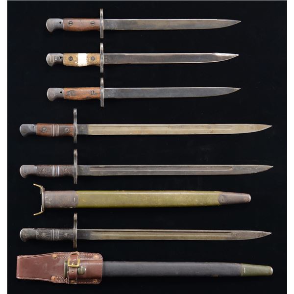 BRITISH & AMERICAN BAYONETS.