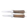 Image 2 : 2 WWII GERMAN FALLSCHIRMJAGER GRAVITY KNIVES.