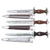 Image 2 : 3 WWII GERMAN SA DAGGERS.