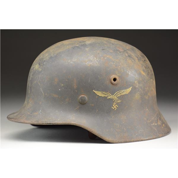 WWII GERMAN LUFTWAFFE HELMET.