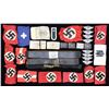 Image 2 : WWII GERMAN BELT BUCKLES, ARMBANDS, CLOTH