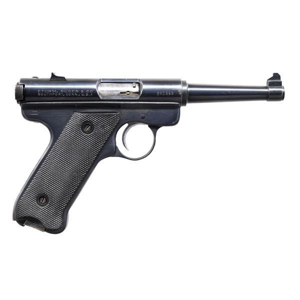 EARLY RUGER STANDARD SEMI-AUTO PISTOL.