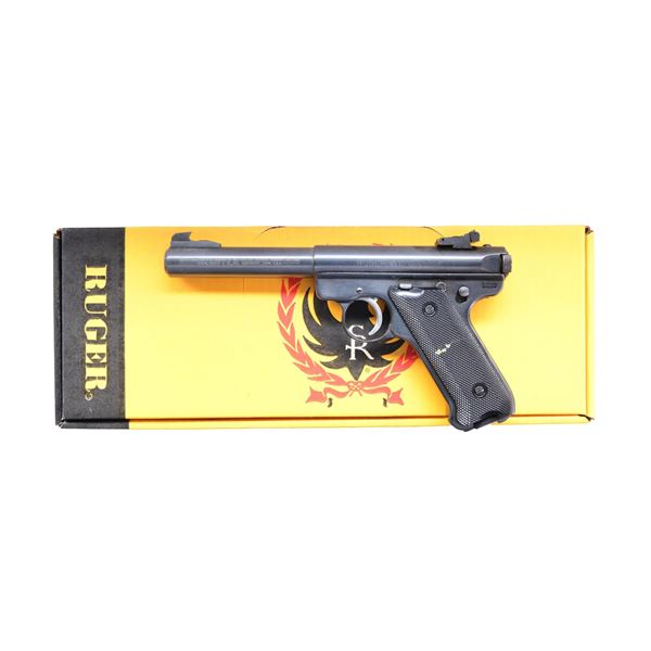 RUGER MARK II TARGET SEMI AUTO PISTOL.