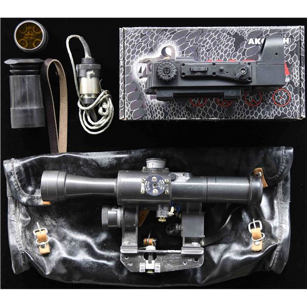 LOT OF TWO EASTERN EUROPEAN SCOPES.