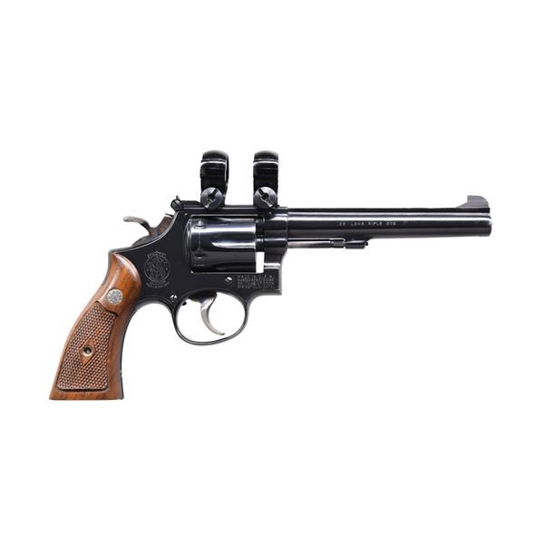 SMITH & WESSON MODEL 17-3 DA REVOLVER.