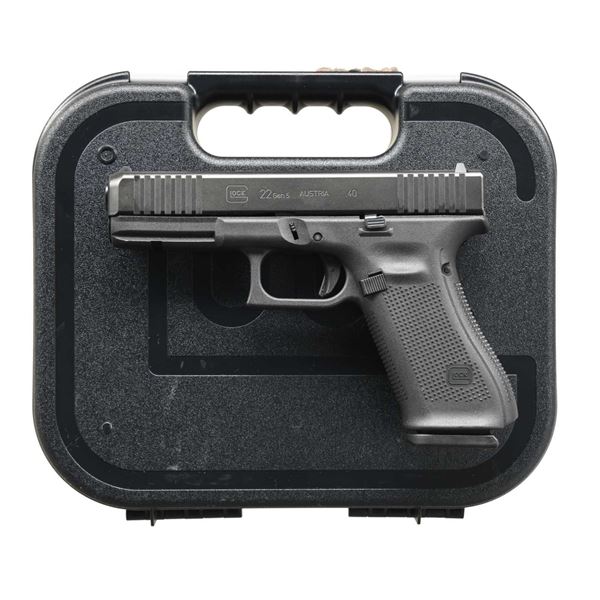 GEN 5 GLOCK 22 SEMI AUTO PISTOL.